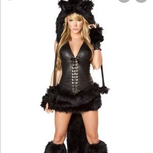 J valentine furry cat costume